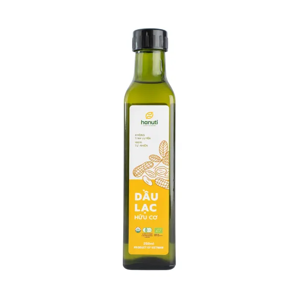 DẦU LẠC HỮU CƠ - CHAI THỦY TINH 250ML